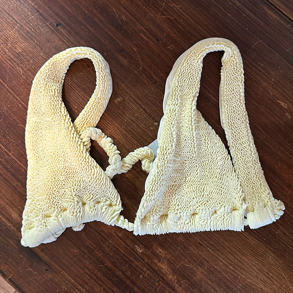 Elysiian crinkle bikini set